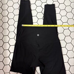Lululemon Align High Rise Pant 28 Womens 4 Black Yoga Leggings